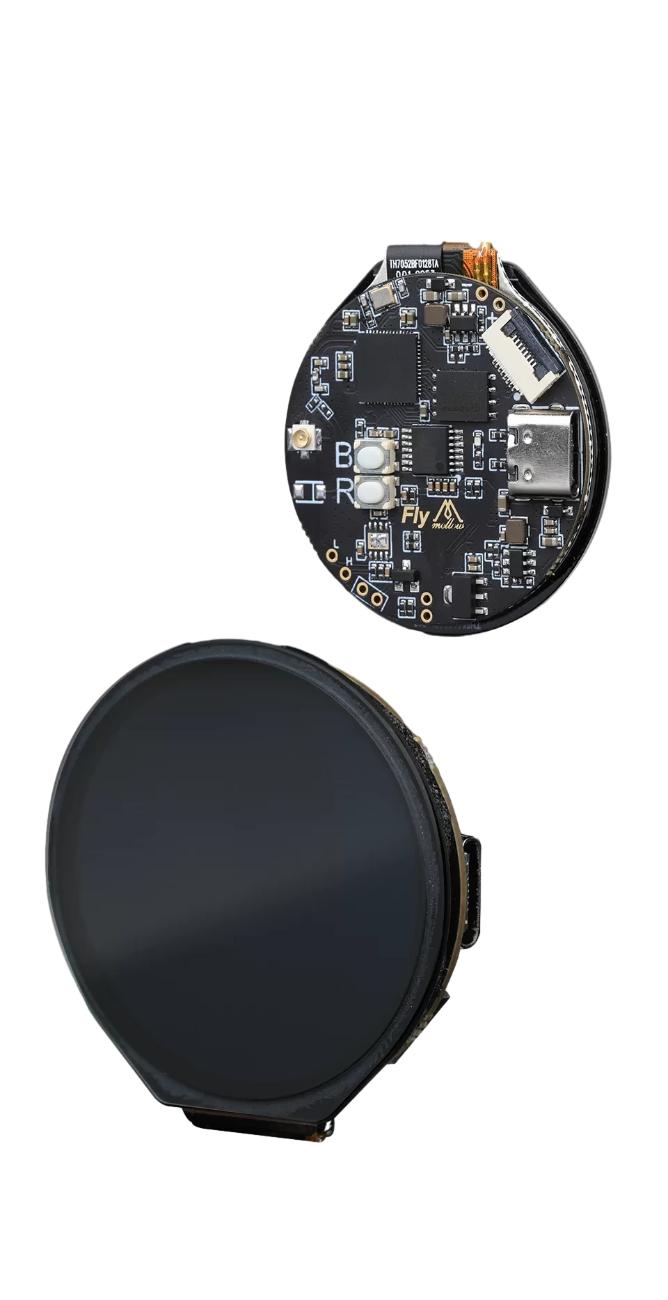 Умный круглый сенсорный экран Mellow 1.28-inch FLY-HALO