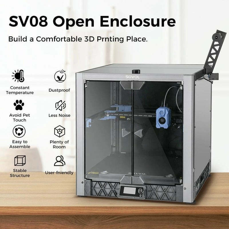 SV08 Glass Open Enclosure 7 SV08 Glass Open Enclosure 7