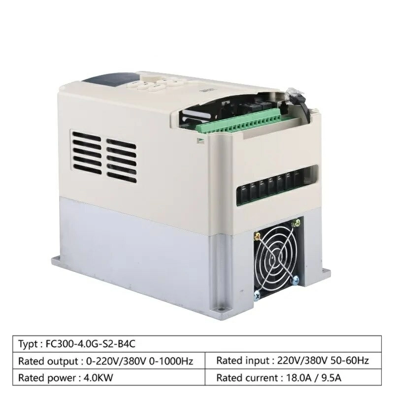 CHastotnyj preobrazovatel' (invertor) BEST FC300-4.0G-S2-B4C (4kVt, 220V) 3