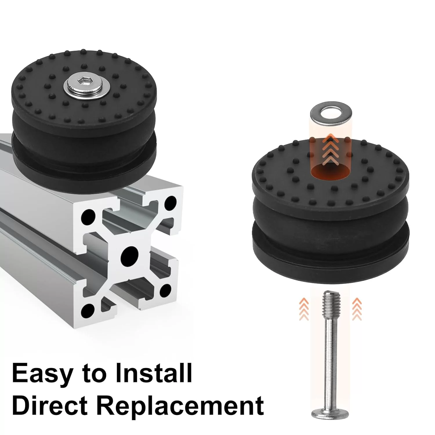 Anti-Vibration Feet for Bambu lab H2D 2