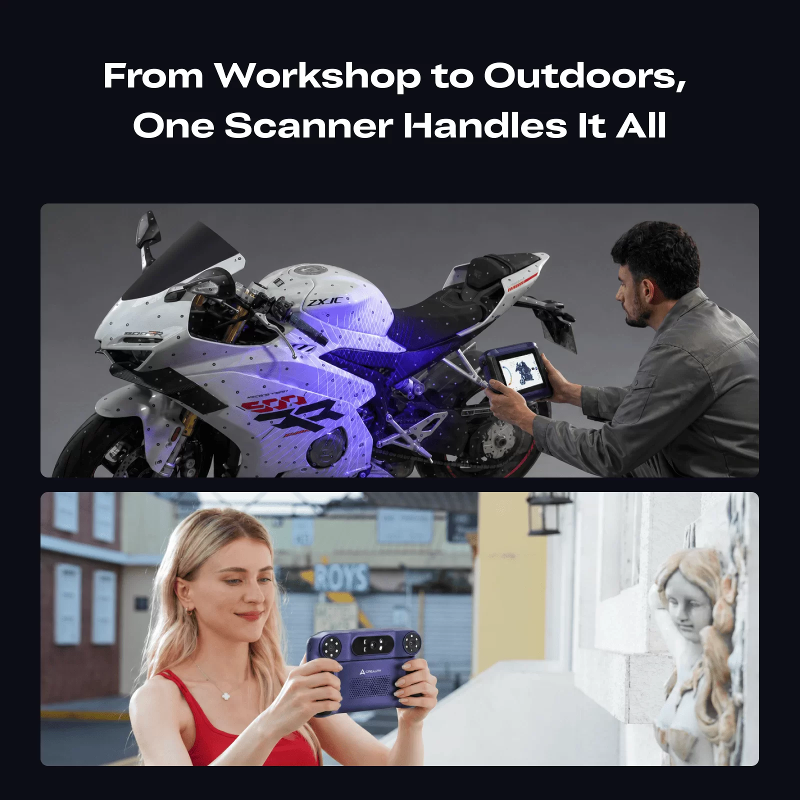 Creality Sermoon P1S All-in-One 3D Scanner 19
