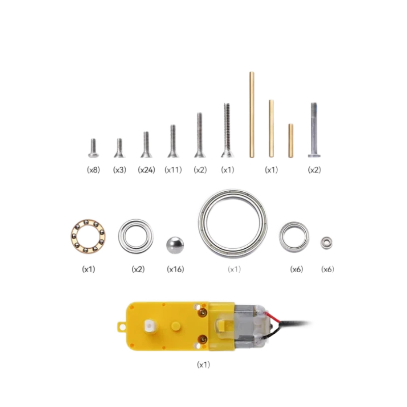 Triple-axis Tourbillon Model Components Kit 007-2 Triple-axis Tourbillon Model Components Kit 007-2