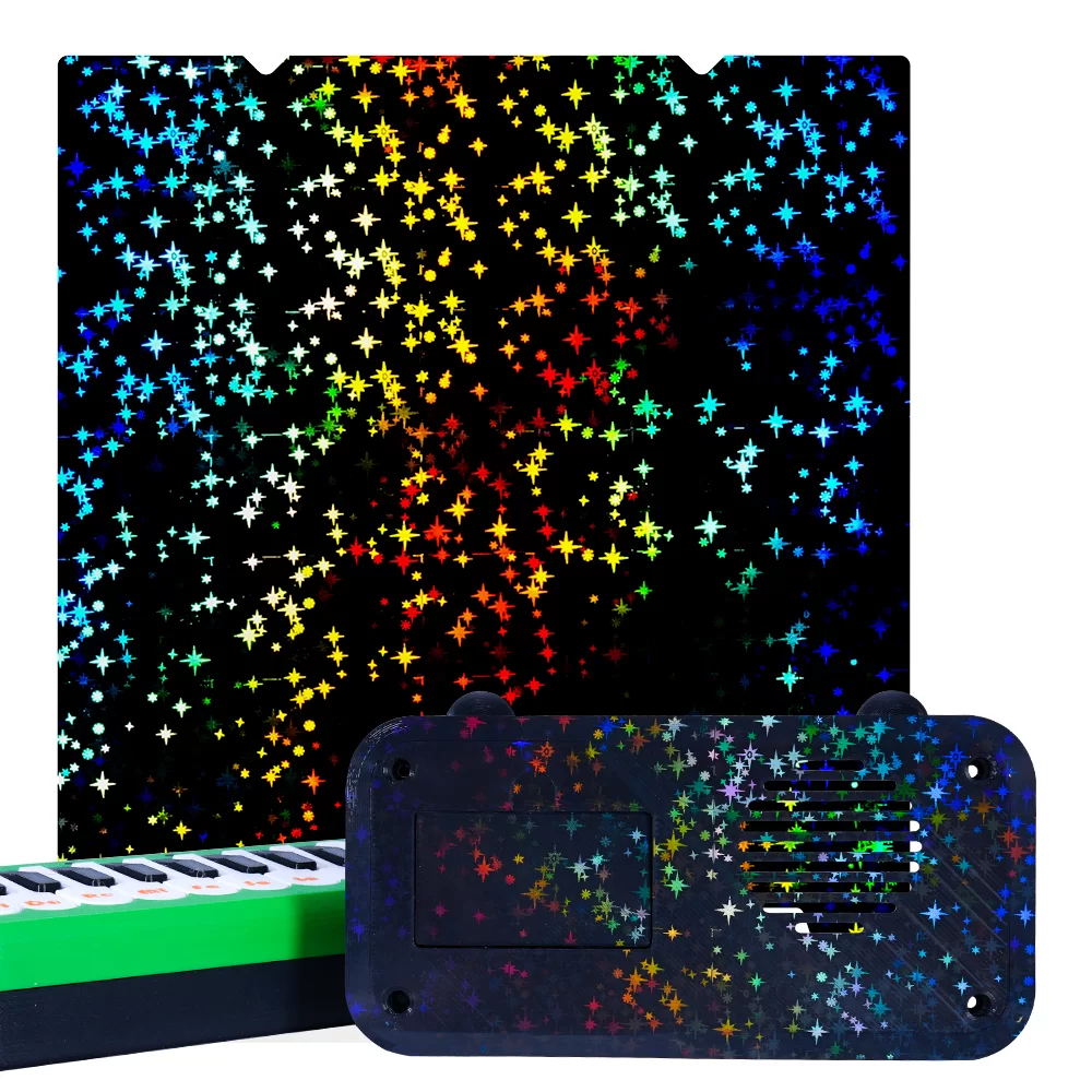 Dual-Sided Printing PET Stars” 2