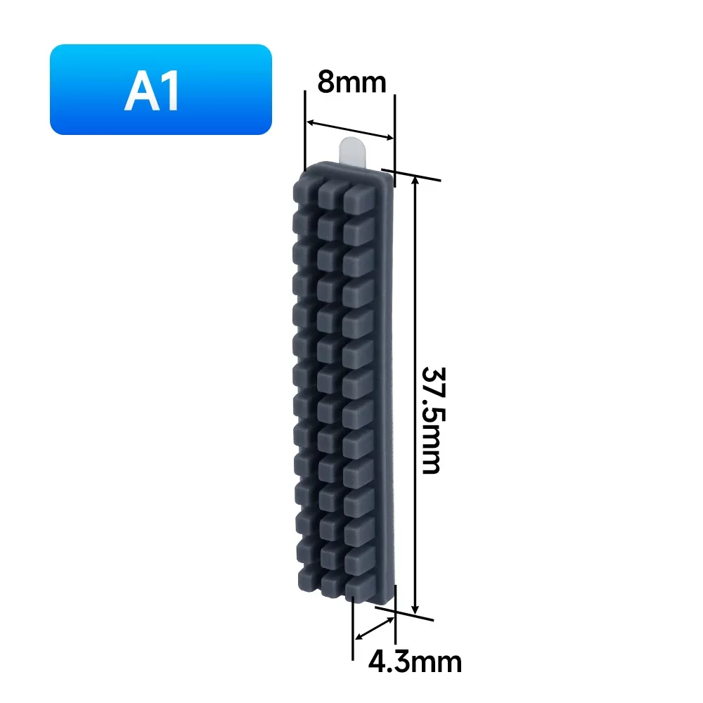 For BambuLab A1 Nozzle Silicone Brush 3
