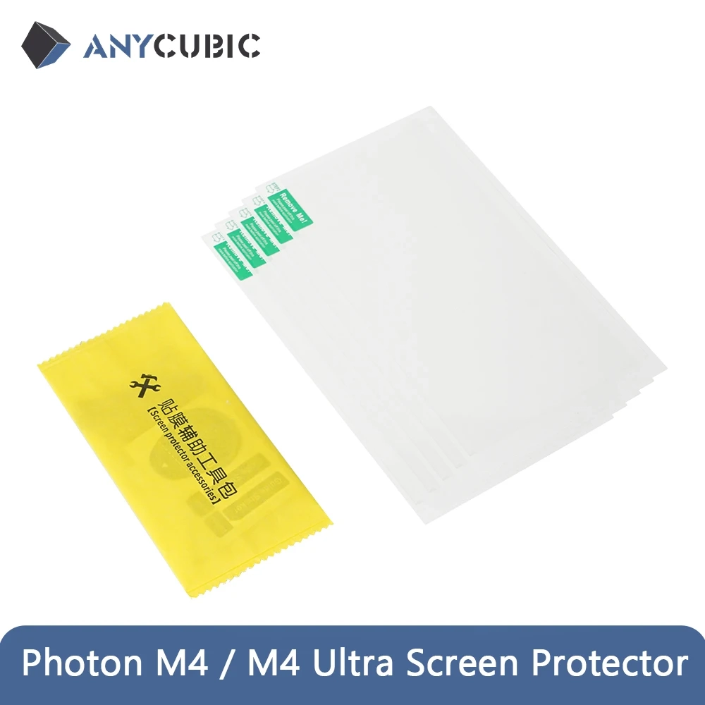 Оригинальная защитная пленка для экрана 5 шт Anycubic Photon Mono 4 Ultra- Photon Mono 4 1 Оригинальная защитная пленка для экрана 5 шт Anycubic Photon Mono 4 Ultra- Photon Mono 4 1