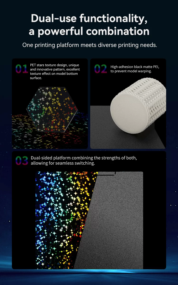 Dual-Sided Printing PET Stars” Platform Board 7