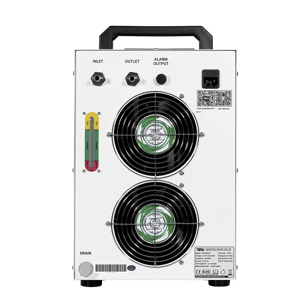 Промышленный чиллер S&A CW-5000 TG (6л, 220В)-3 Промышленный чиллер S&A CW-5000 TG (6л, 220В)-3