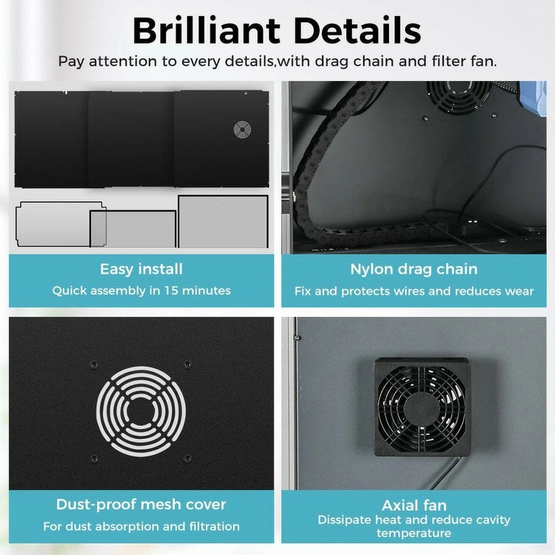 SV08 Glass Open Enclosure 3 SV08 Glass Open Enclosure 3