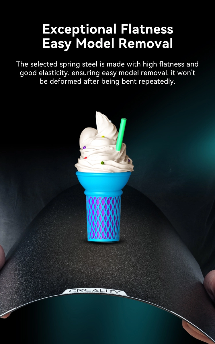Оригинальная матовая PEI платформа для Creality K2 Plus-4 Оригинальная матовая PEI платформа для Creality K2 Plus-4