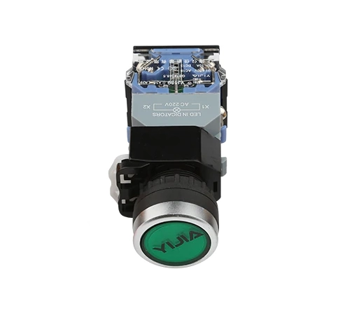 Knopka upravleniya YJ-139-LA38, zelenaya 2 Knopka upravleniya YJ-139-LA38, zelenaya 2