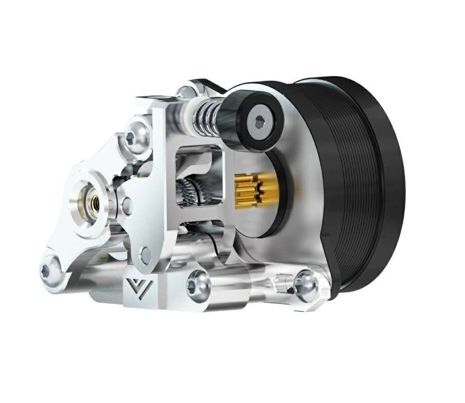 Metallicheskij kompaktnyj ekstruder Mellow VZ s motorom 8T 2 Metallicheskij kompaktnyj ekstruder Mellow VZ s motorom 8T 2