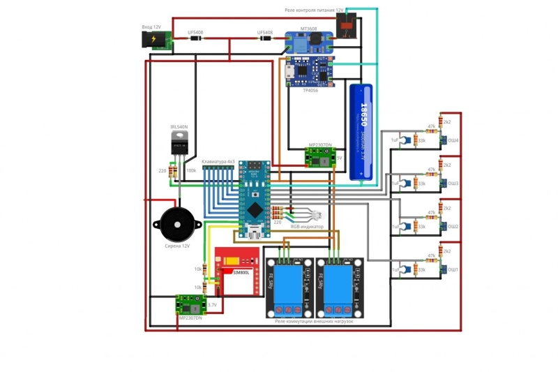 GSM-сигнализация на Arduino GSM-сигнализация на Arduino