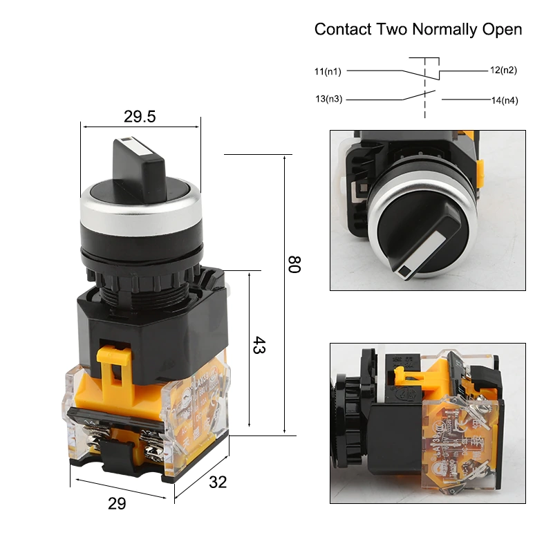 Pereklyuchatel' LAY39 (2 polozheniya) 5 Pereklyuchatel' LAY39 (2 polozheniya) 5