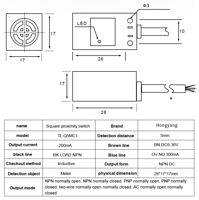 Induktivnyj koncevoj vyklyuchatel' 8 Induktivnyj koncevoj vyklyuchatel' 8