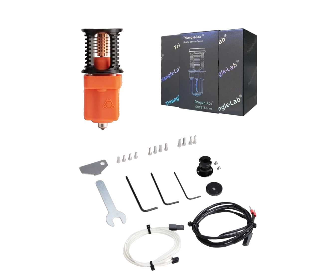 Hotend Dragon ACE PT1000 Trianglelab 7 Hotend Dragon ACE PT1000 Trianglelab 7