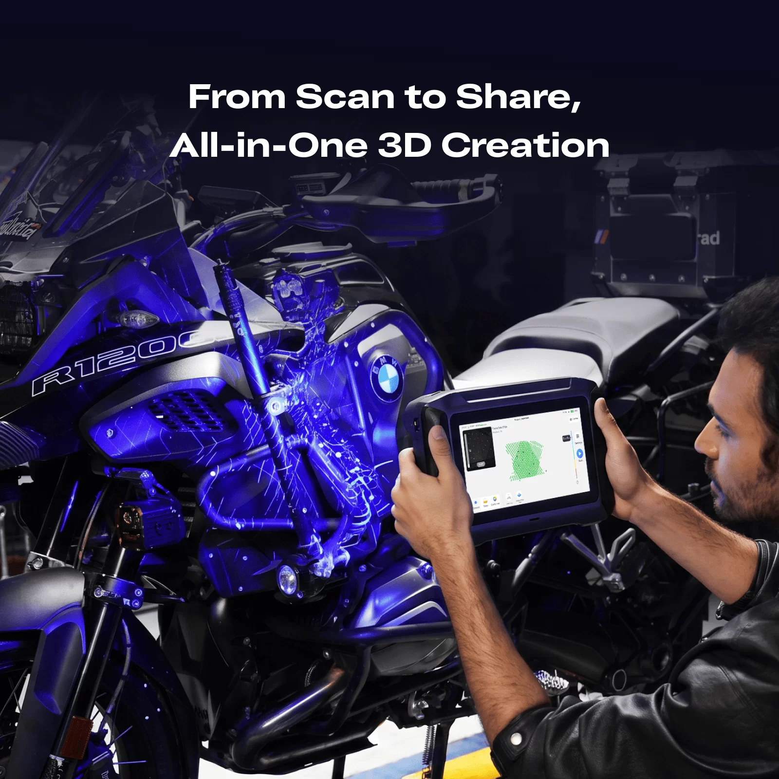 Creality Sermoon P1S All-in-One 3D Scanner 10