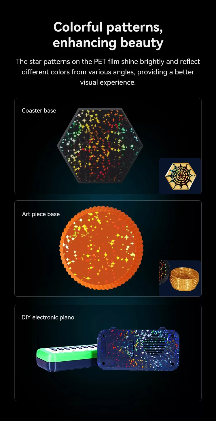 Dual-Sided Printing PET Stars” Platform Board 8