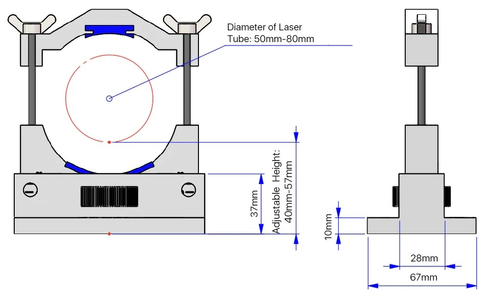 Yongli-CO2-Laser-Tube-Suppor-4 Yongli-CO2-Laser-Tube-Suppor-4