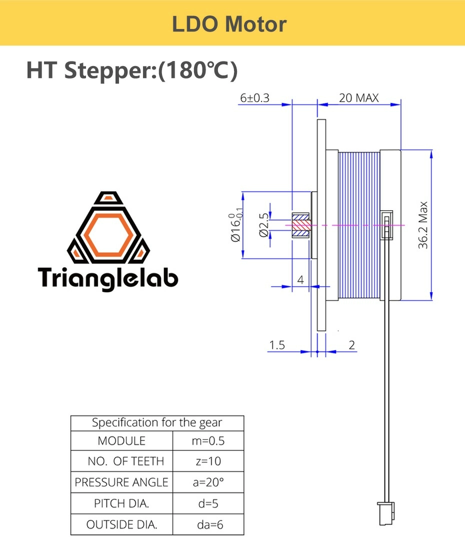 Экструдер Sherpa Trianglelab-3 Экструдер Sherpa Trianglelab-3
