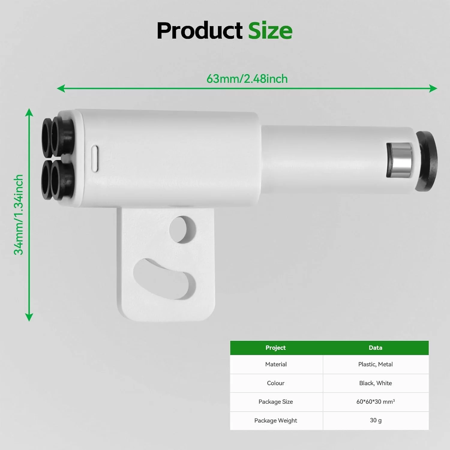 4-in-1 PTFE Adapter for Bambu Lab 6