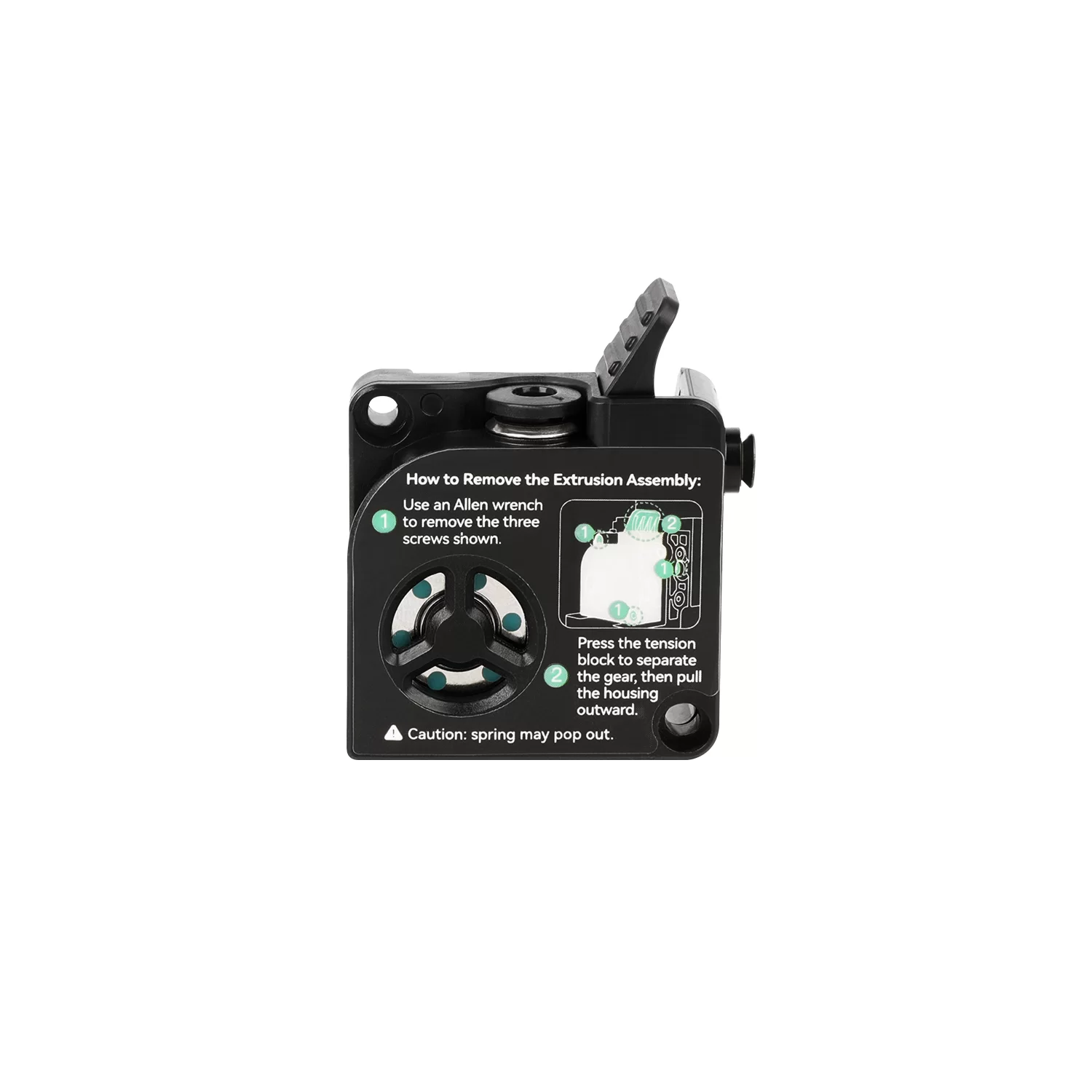 K2K2 ProK2 PlusM300 Extruder Front Cover 2 K2K2 ProK2 PlusM300 Extruder Front Cover 2