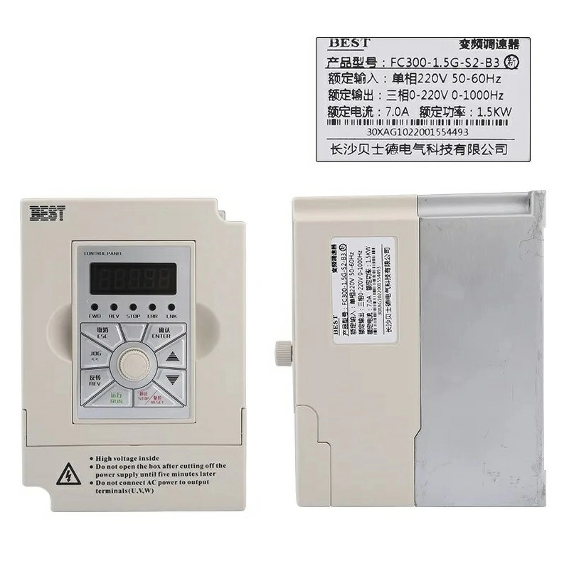 CHastotnyj preobrazovatel' (invertor) BEST FC300-1.5G-S2-B3 (1.5kVt, 220V) 2 CHastotnyj preobrazovatel' (invertor) BEST FC300-1.5G-S2-B3 (1.5kVt, 220V) 2