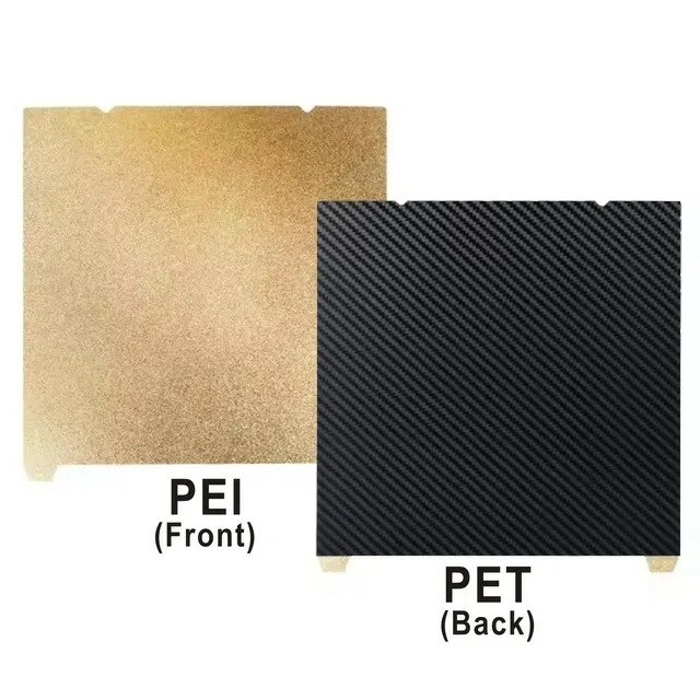 PEI-PET двухсторонняя гибкая платформа для Creality-K1-Max 310-315 мм PEI-PET двухсторонняя гибкая платформа для Creality-K1-Max 310-315 мм