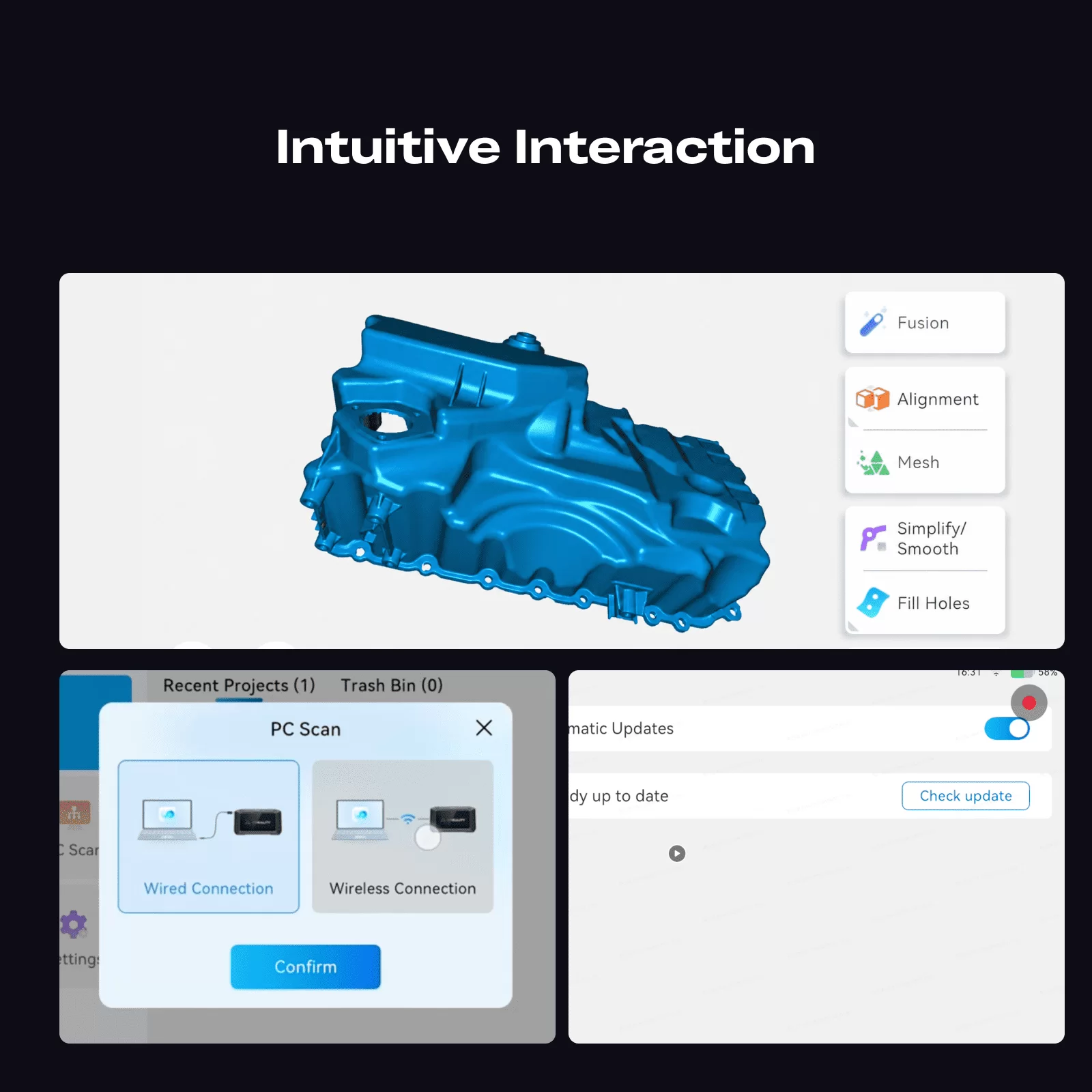 Creality Sermoon P1S All-in-One 3D Scanner 21