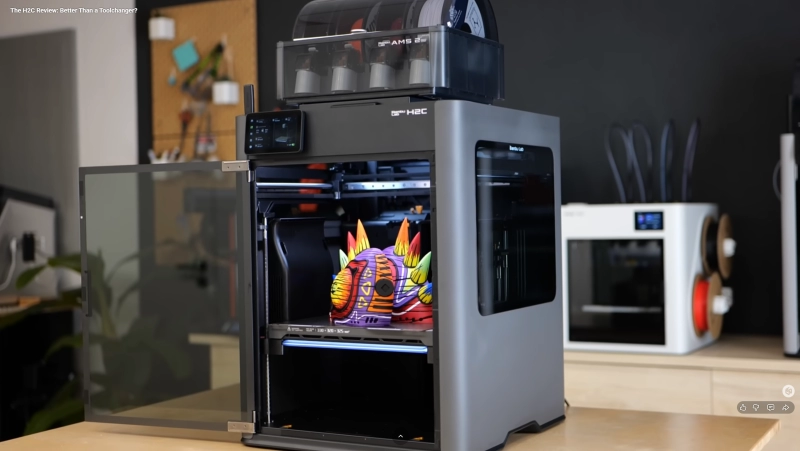 Обзор 3D принтера Bambu Lab H2С Обзор 3D принтера Bambu Lab H2С