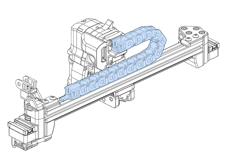 flexible plastic cable channel openning (open) 2 flexible plastic cable channel openning (open) 2