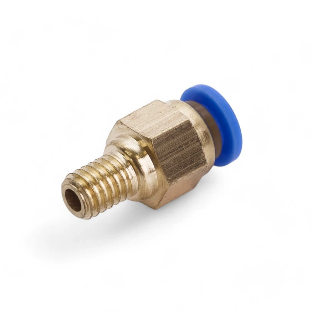 Фитинг PC4-M6 для трубки 4 мм (Hрез=7 мм)