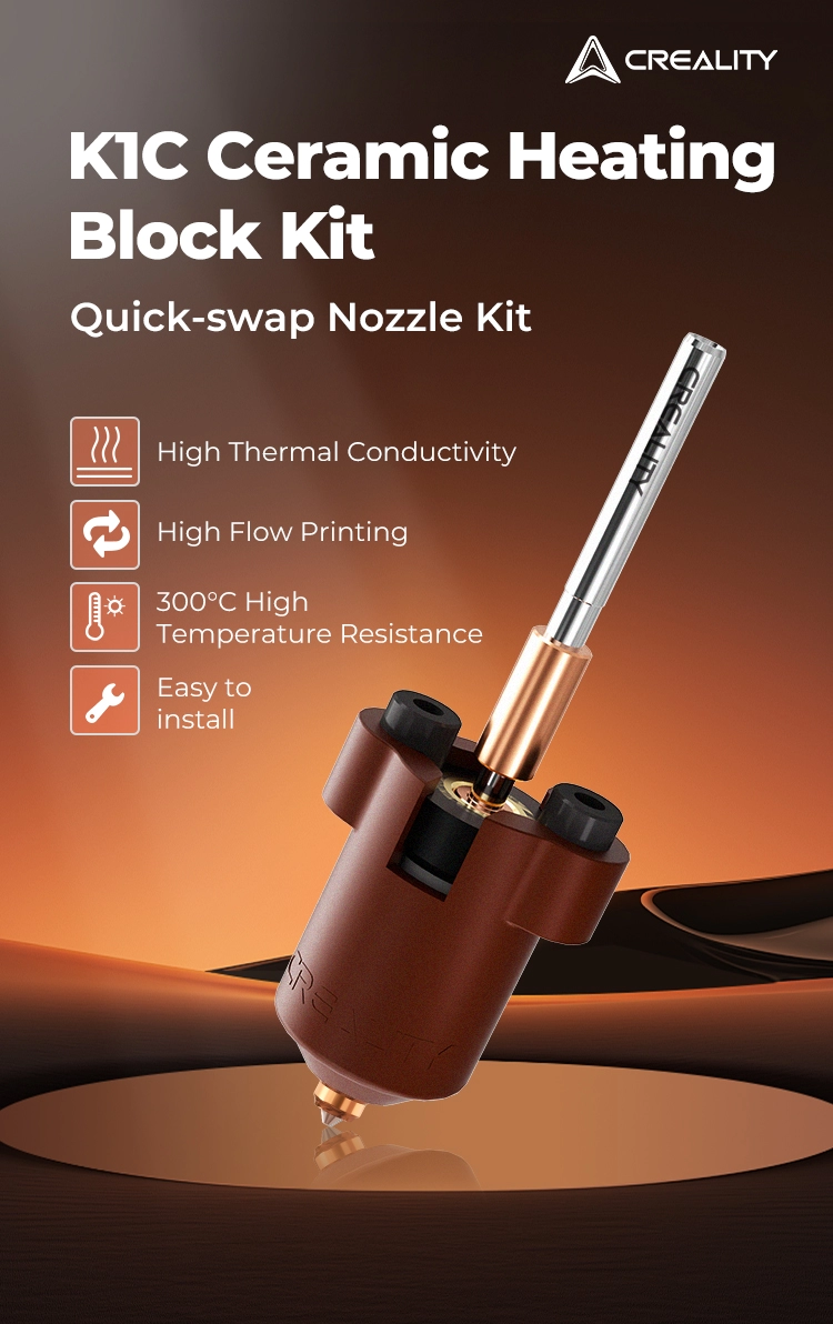 K1C Ceramic Heating Block Kit-New Version 4 K1C Ceramic Heating Block Kit-New Version 4