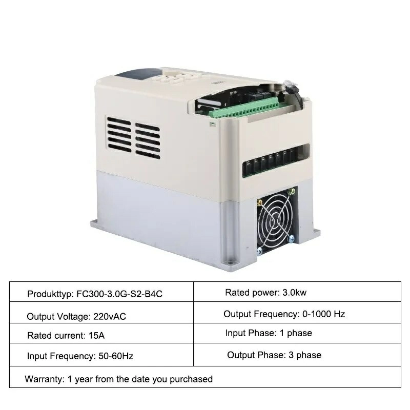 CHastotnyj preobrazovatel' (invertor) BEST FC300-3.0G-S2-B4C (3kVt, 220V) 3 CHastotnyj preobrazovatel' (invertor) BEST FC300-3.0G-S2-B4C (3kVt, 220V) 3