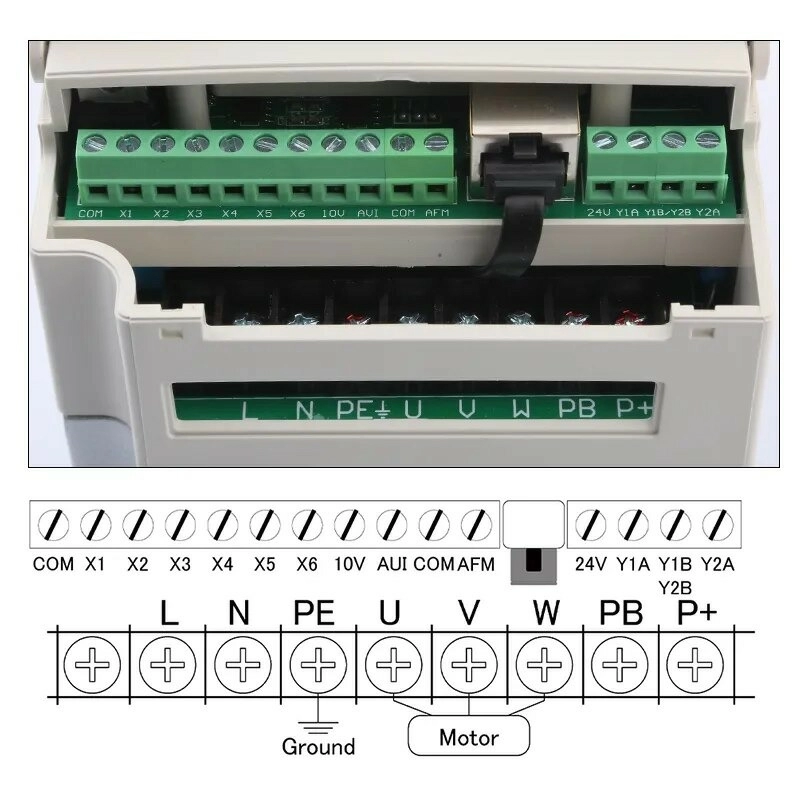 CHastotnyj preobrazovatel' (invertor) BEST FC300-1.5G-S2-B3 (1.5kVt, 220V) 4