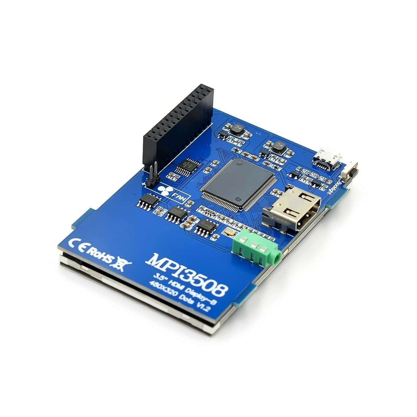 TFT LCD MPI3508 HDMI Display-B Dots v1.2 480×320 - 3.5 TFT LCD MPI3508 HDMI Display-B Dots v1.2 480×320 - 3.5