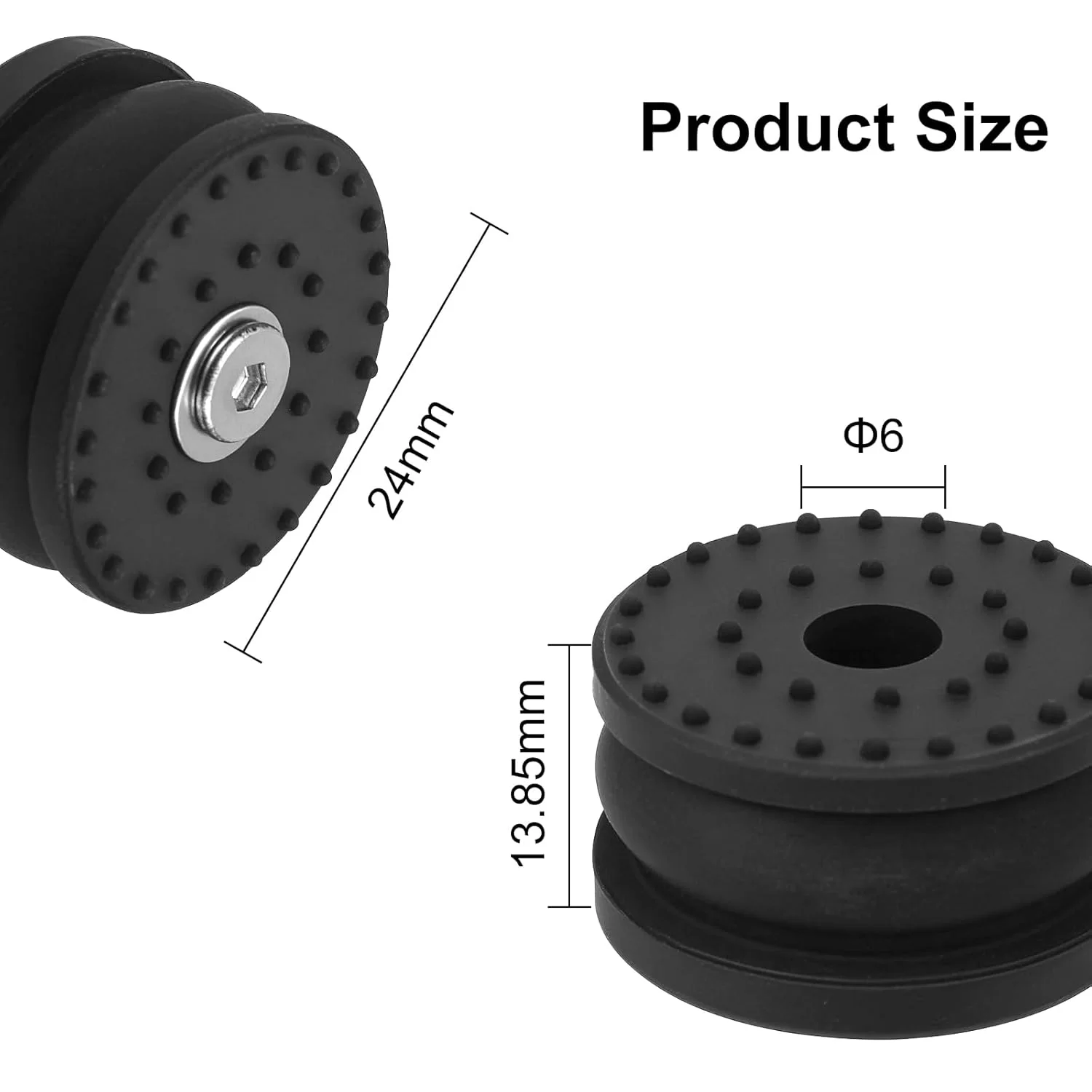 Anti-Vibration Feet for Bambu lab H2D 3