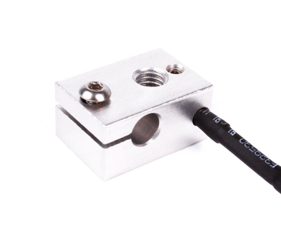 Нагревательный блок E3D V6 под термистор с капсулой Нагревательный блок E3D V6 под термистор с капсулой