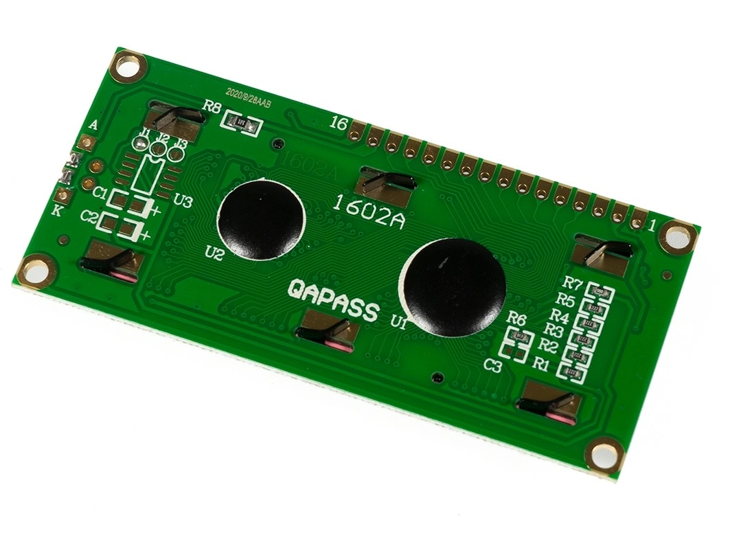 STN LCD1602, синий, 16x2 STN LCD1602, синий, 16x2