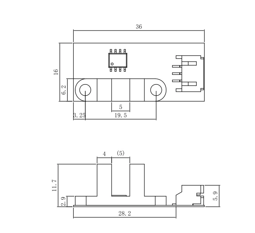 Оптический концевой выключатель Trianglelab TL Оптический концевой выключатель Trianglelab TL
