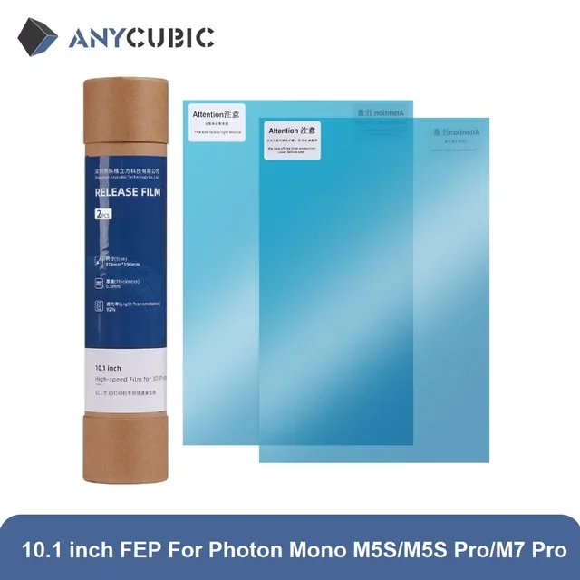 Оригинальная FEP пленки Anycubic Photon Mono M5s- M5S Pro- M7 Pro