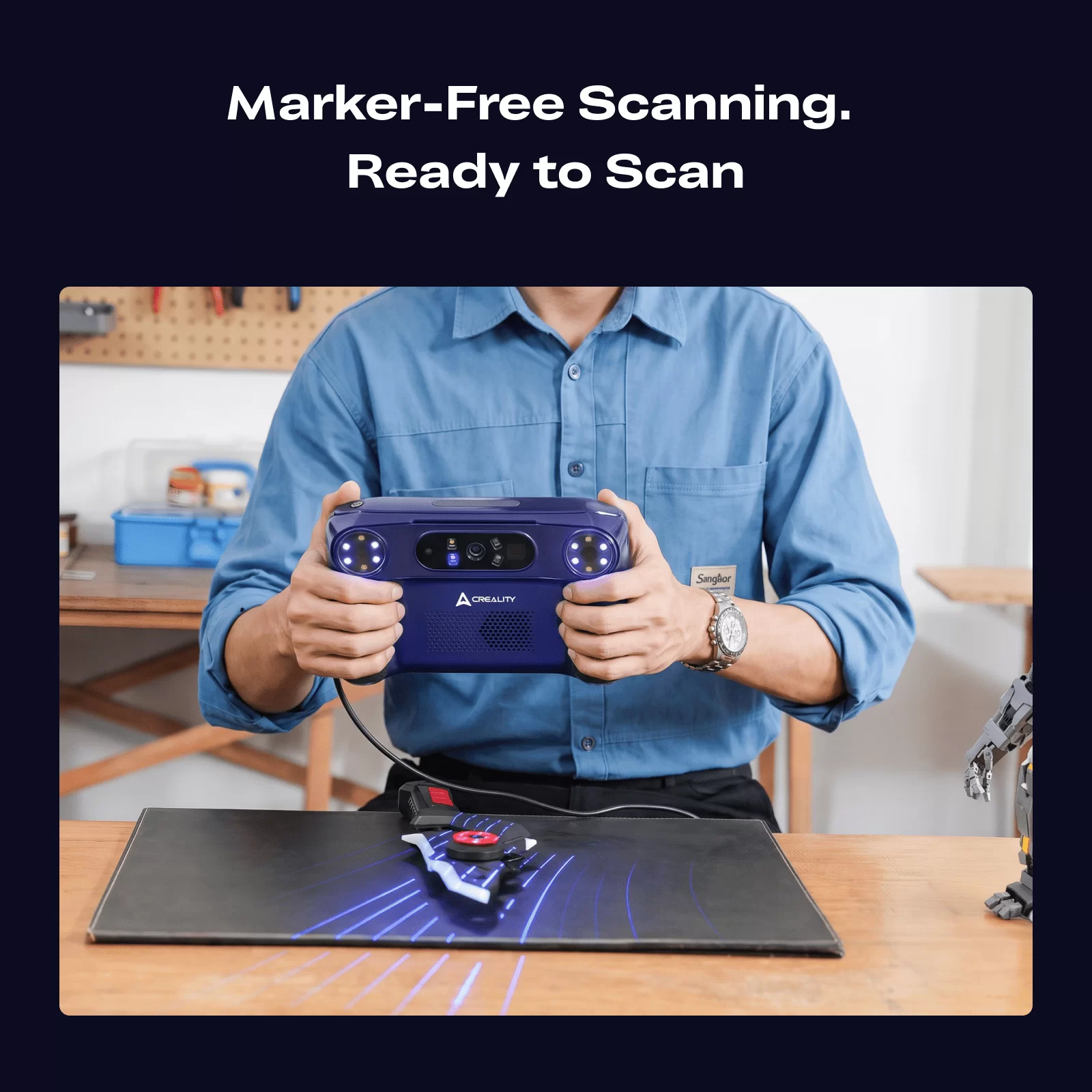 Creality Sermoon P1S All-in-One 3D Scanner 15