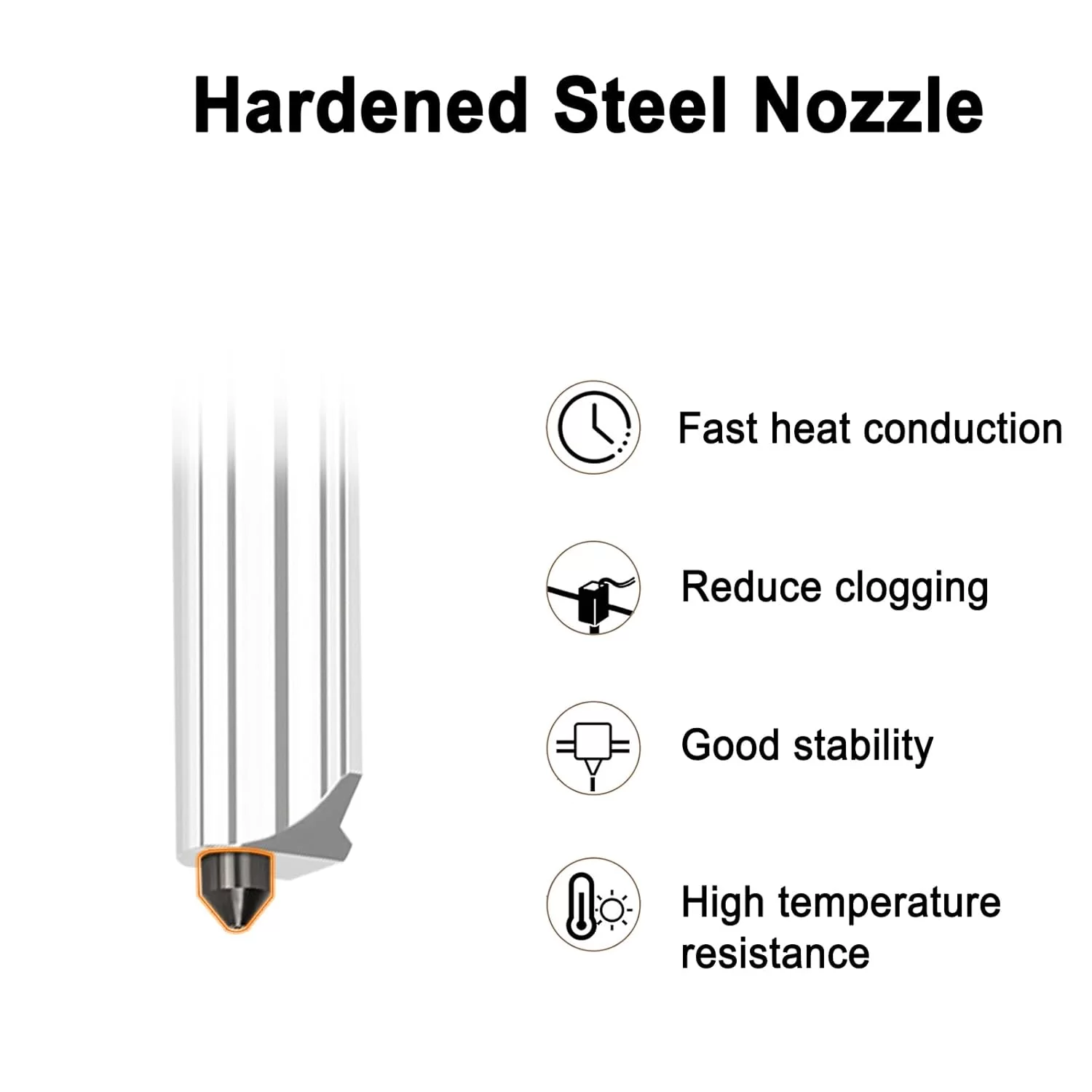 Bambu Lab H2D 3D Printer Standard Model Hardened Steel Hotend Nozzle 5 Bambu Lab H2D 3D Printer Standard Model Hardened Steel Hotend Nozzle 5
