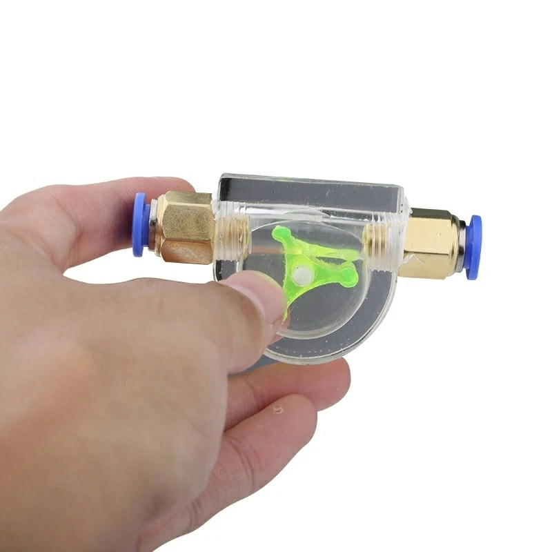 Визуальный индикатор потока жидкости пластиковый (8 мм, 1-1)-3 Визуальный индикатор потока жидкости пластиковый (8 мм, 1-1)-3