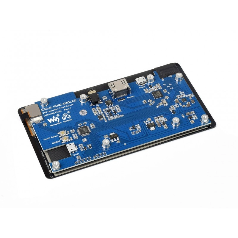 Sensornyj emkostnyj AMOLED displej Raspberry Pi Waveshare 1
