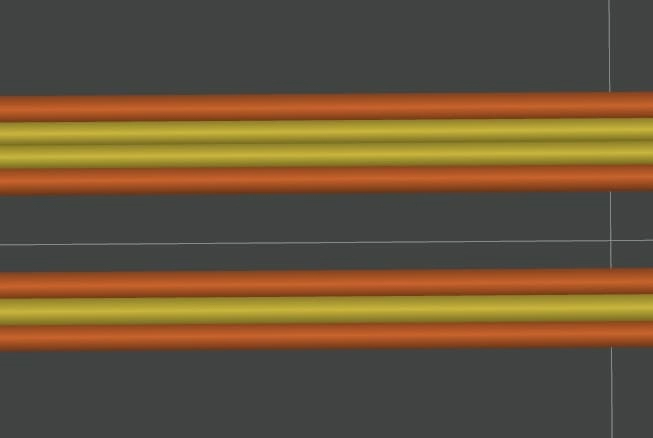 Толщина стенок кратной диаметру данного сопла Толщина стенок кратной диаметру данного сопла