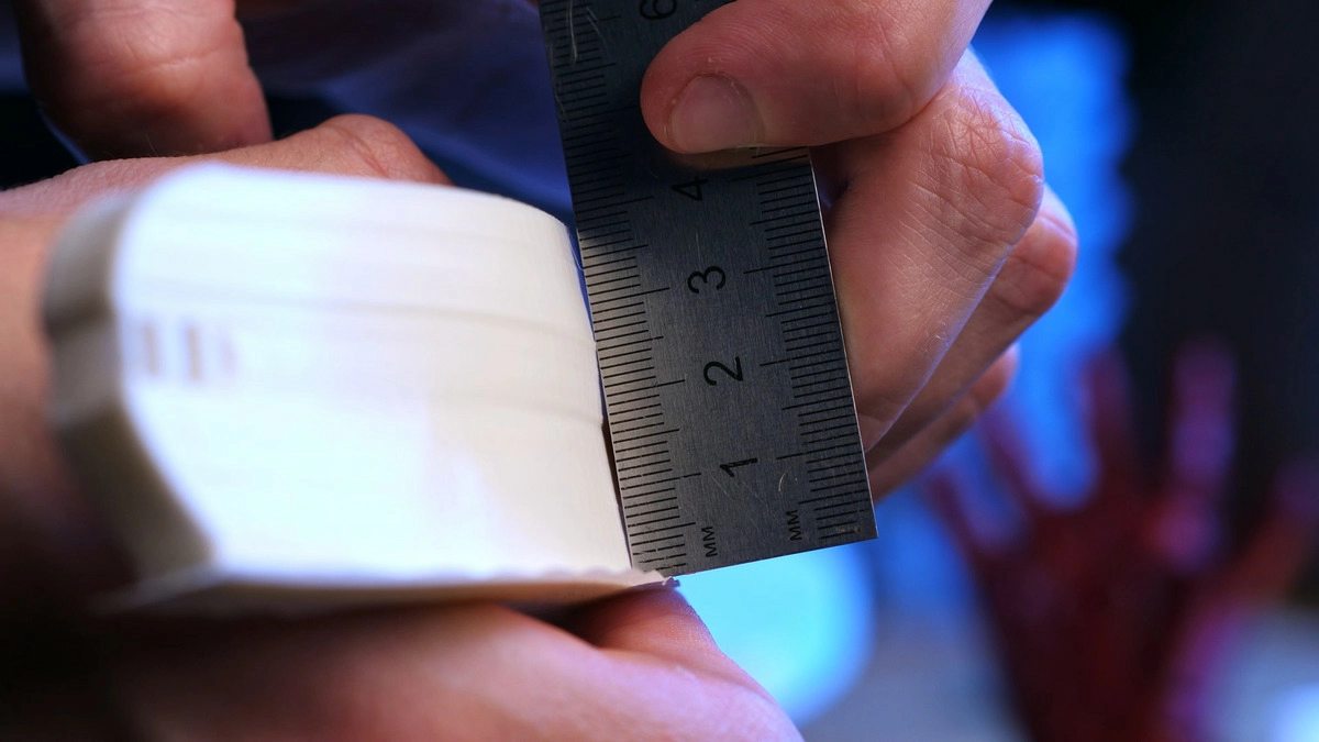 Модель с искаженной усадкой Модель с искаженной усадкой