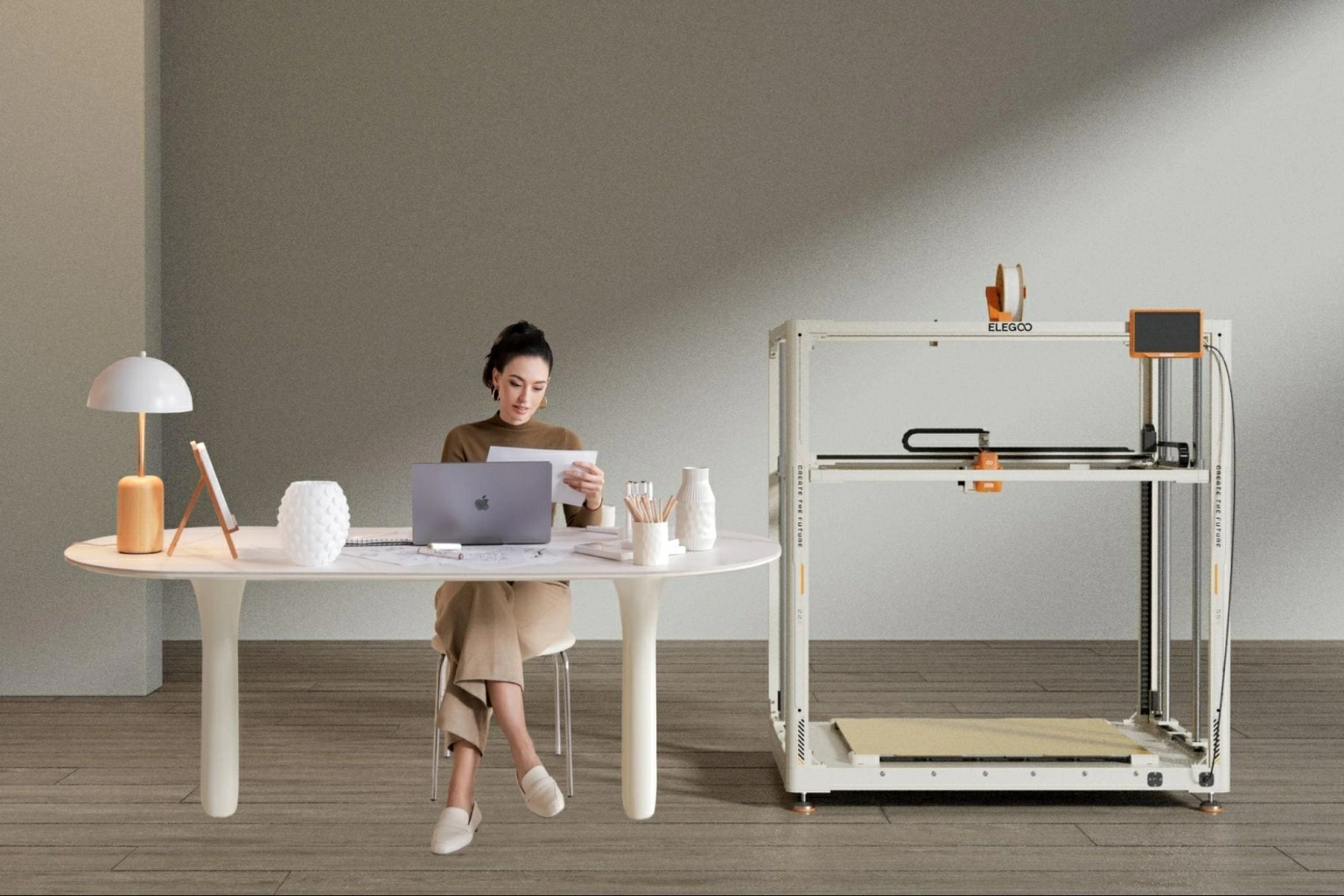 Дизайн принтера Orange Storm Giga