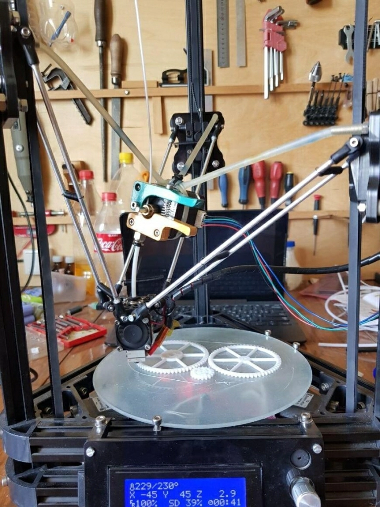 “Подвешенный” экструдер “Подвешенный” экструдер