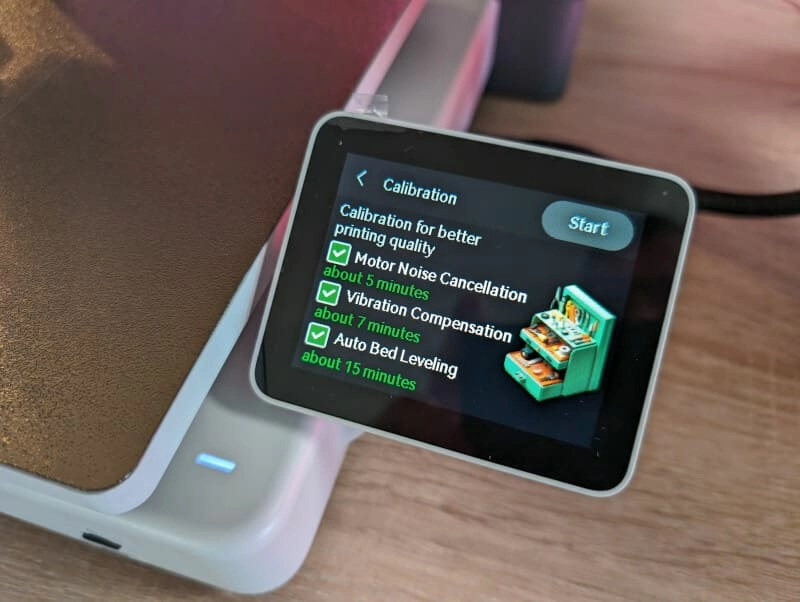 Дисплей принтера Bambu Lab серии A1 Дисплей принтера Bambu Lab серии A1