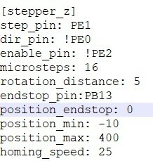 Пример в виде фрагмента файла конфигурации Пример в виде фрагмента файла конфигурации